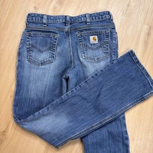 CARHARTT Jeans Women's Size 6x36 (30x36) WB001 Traditional Fit Workwear Cowgirl
